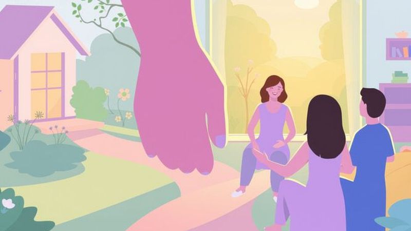 Un ambiente sereno y conectado visualmente