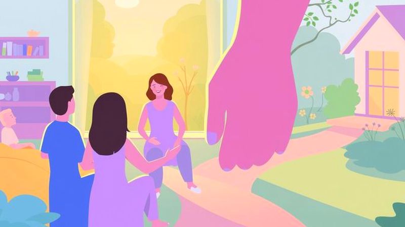 Un ambiente sereno y conectado visualmente