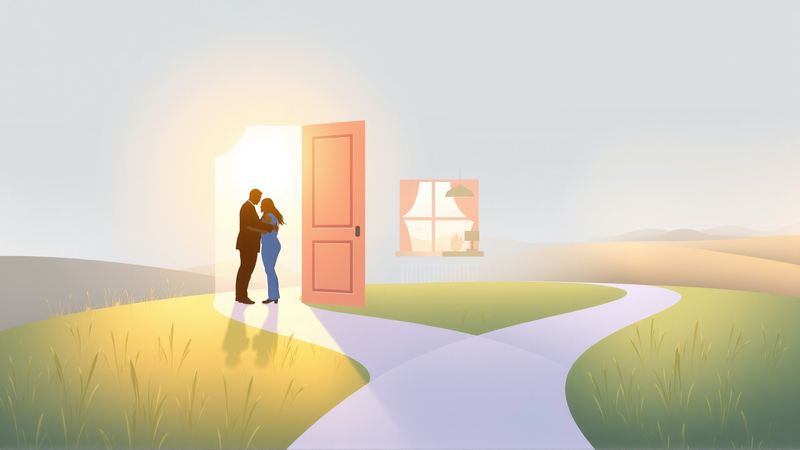 Un sendero invita a la conexión tranquila