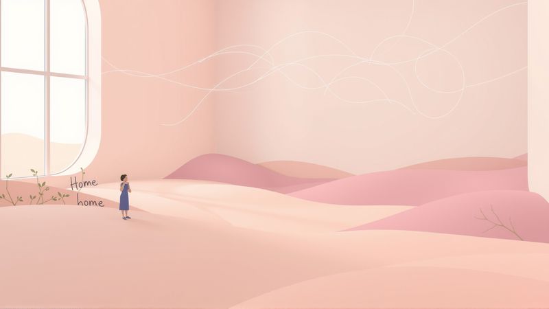 Ilustración calmada