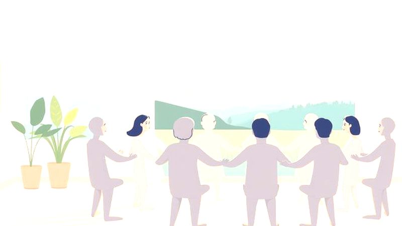 Una reunión familiar tranquila y armoniosa