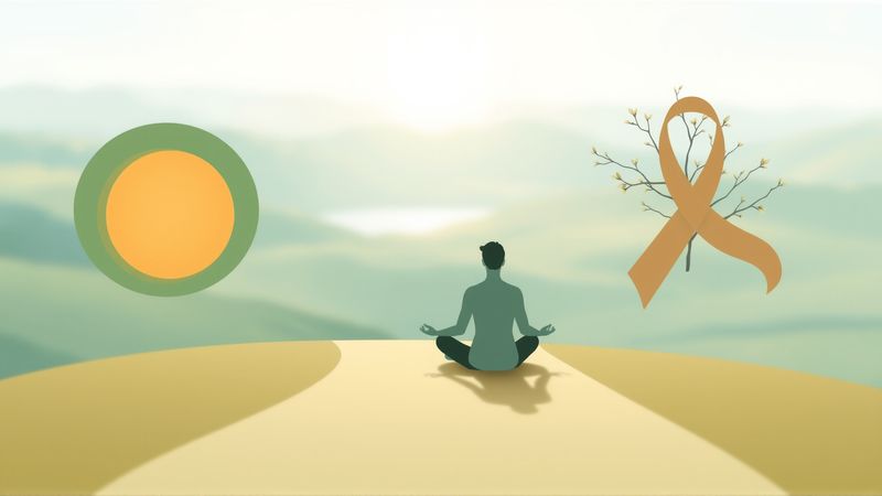 La meditación encuentra equilibrio en serenidad